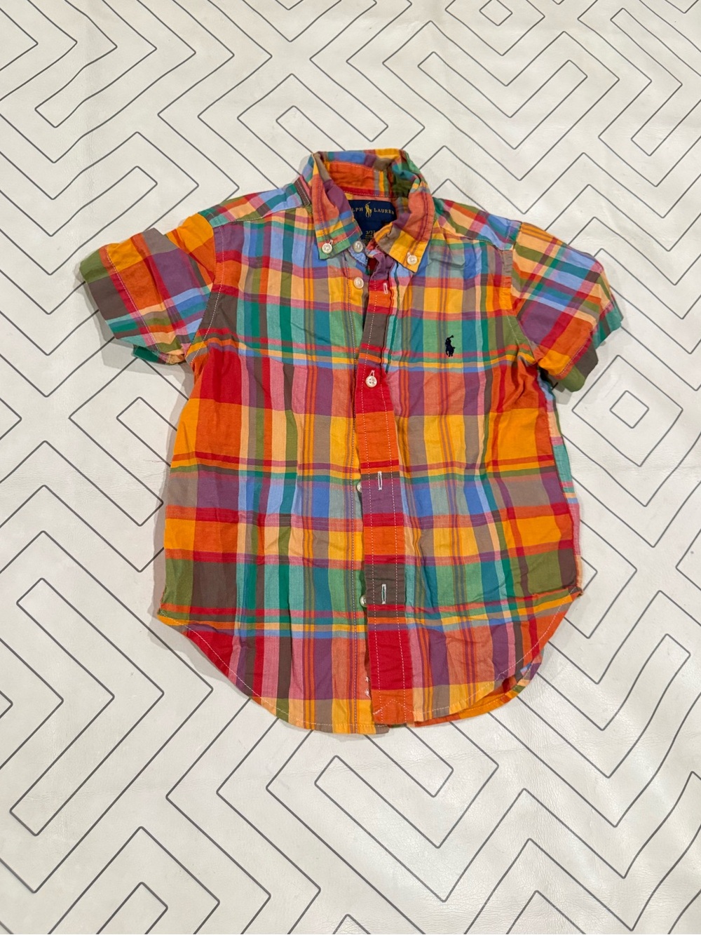 Ralph Lauren Multicolor Plaid Button-Down Shirt